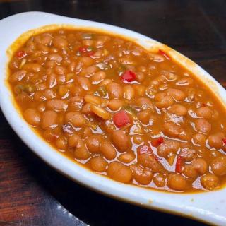 Add a side of our Applewood Bacon Baked Beans to your meal! . You can always order for delivery from our website.